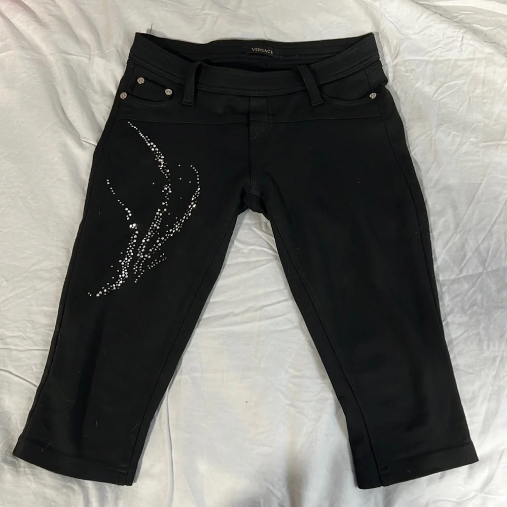 Woman’s versace pants woman’s size 29/34 - Picture 1 of 5